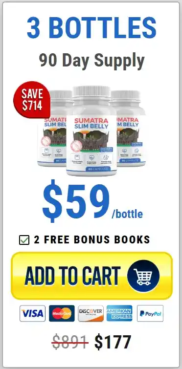 Sumatra Slim Belly Tonic 3 bottles pricing